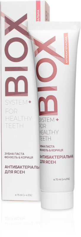 Антибактеріальна зубна паста Фенхель & Кориця, 75 ml