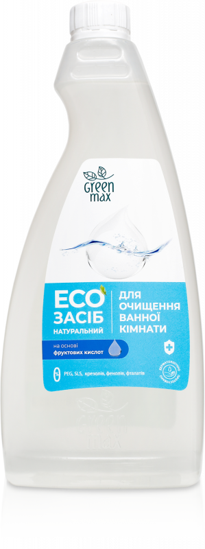 ECO засіб натуральний для очищення ванної кімнати з кришкою 500 мл